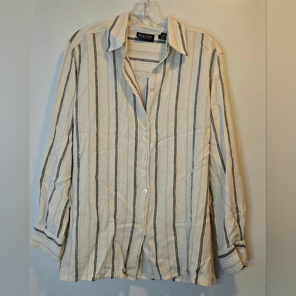 New York & Company Striped Top